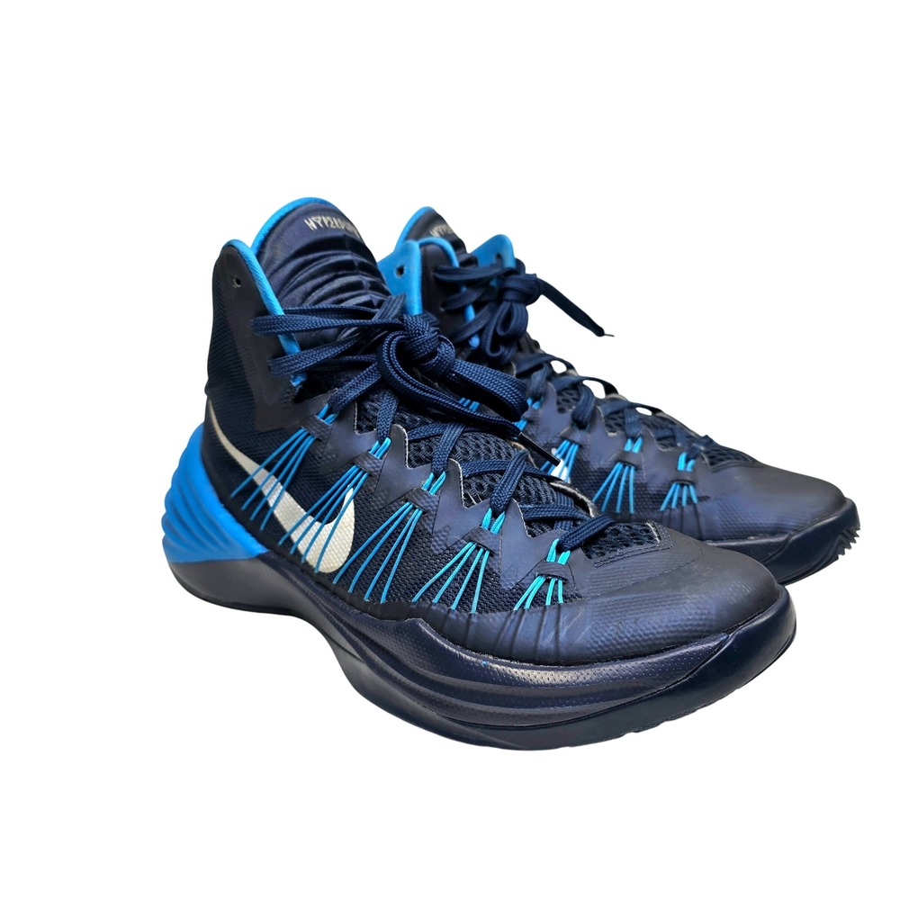 Nike Women's Hyperdunk Basketball Shoes Navy Blue Flywire 599527-400 Size 8.5